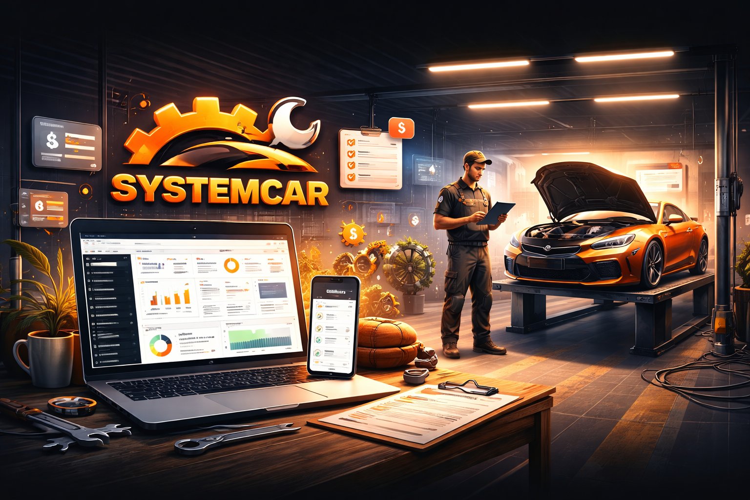 SystemCar em ação na oficina